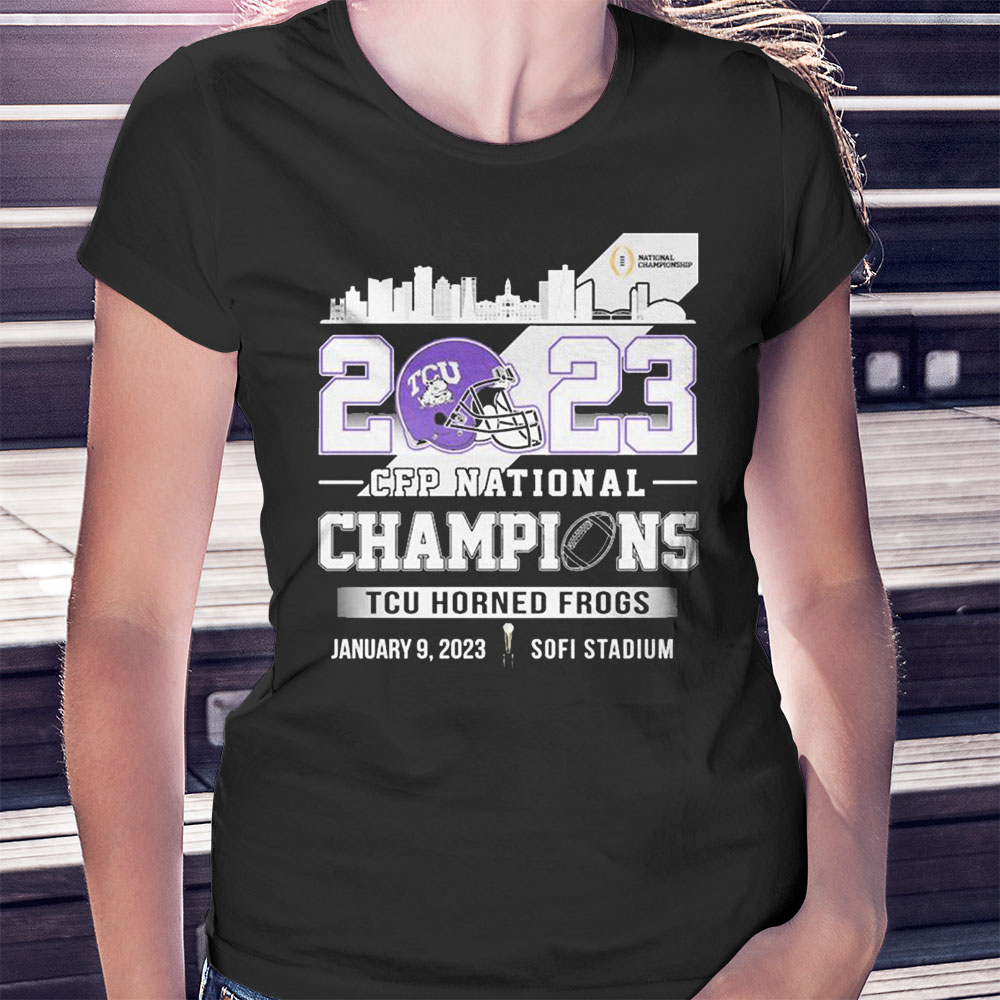 Tcu Vs Georgia College Football Playoff 2023 National Championship Game  Spotlight Shirt