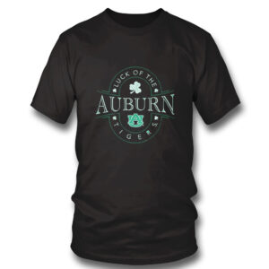 Auburn Tigers Lucky Shamrock St Patricks Day T-Shirt