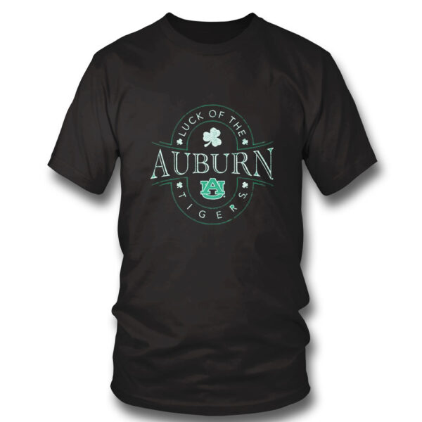 Auburn Tigers Lucky Shamrock St Patricks Day T-Shirt