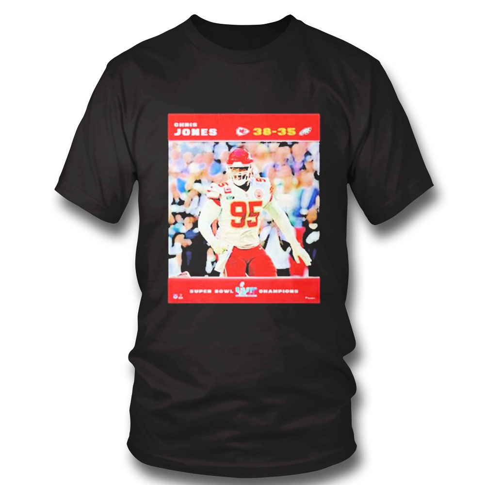 Chris Jones Shirt  Kansas City Chiefs Chris Jones T-Shirts - Chiefs Store