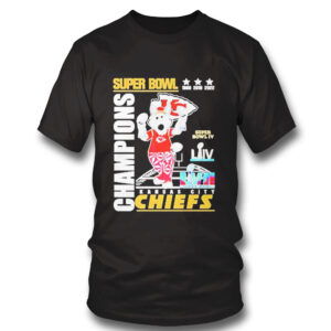 1 Shirt K C Wolf Kansas City Chiefs Super Bowl Champions Trophy Shirt Hoodie