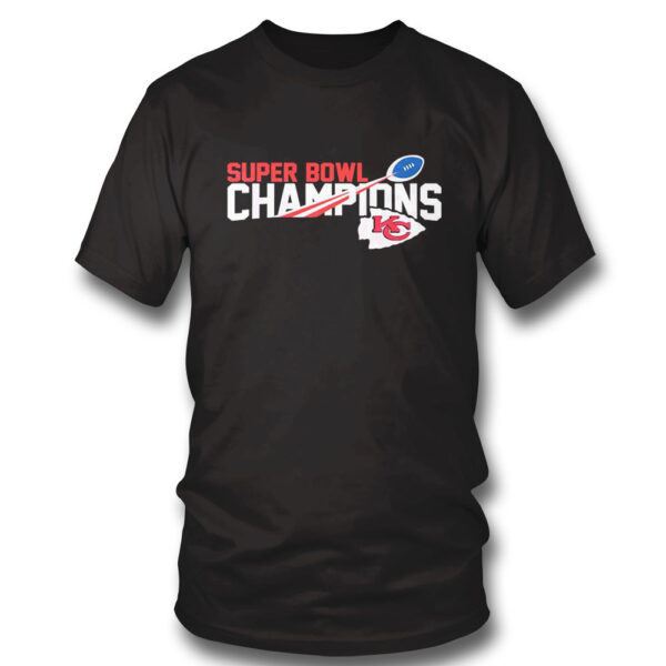 Kansas City Chiefs 1959 2023 64 Years Of Super Bowl Champions T-Shirt