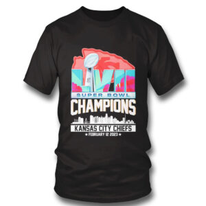 1 Shirt Lvii Super Bowl Champions Kansas City Chiefs February 12 2023 T Shirt