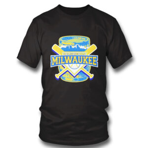1 Shirt Milwaukee Brewers No Place Like Home Shirt Hoodie