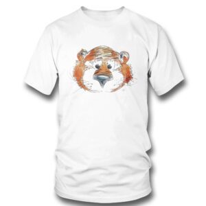 1 T Shirt Aubie Head Auburn Tigers T Shirt