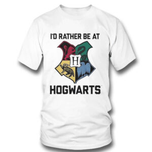 1 T Shirt Harry Potter BIOWORLD Youth Id Rather Be T Shirt