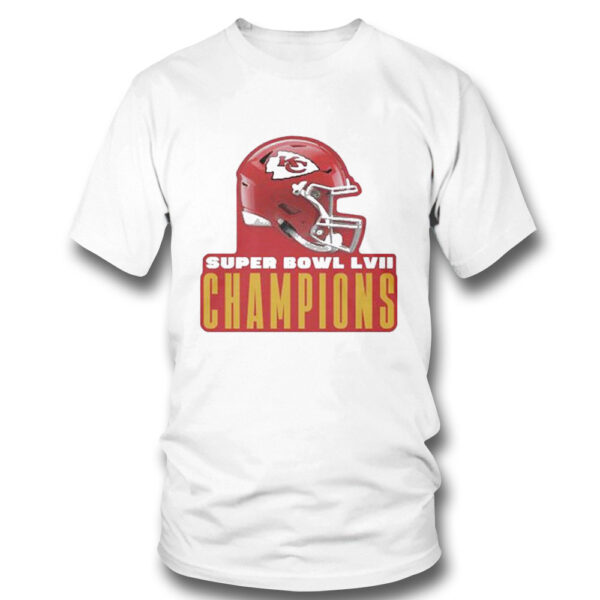 Helmet Chiefs Super Bowl Lvii Champions Shirt, Hoodie