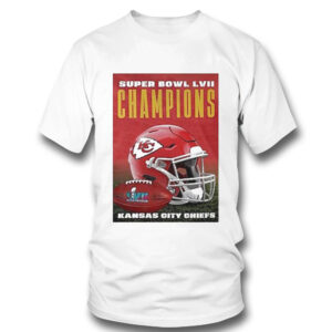 Kansas City Chiefs Helmets Super Bowl LVII Champions shirt