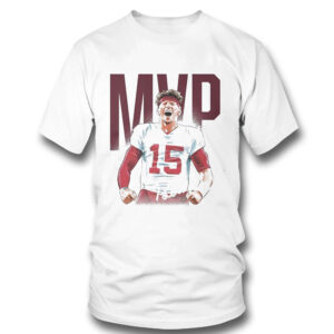 1 T Shirt Patrick Mahomes II Kansas City Chiefs MVP Shine Signature T Shirt