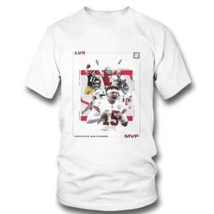 1 T Shirt Patrick Mahomes Mvp Lvii Poster T Shirt