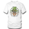 St Patricks Day Leopard Shamrock Shirt, Hoodie