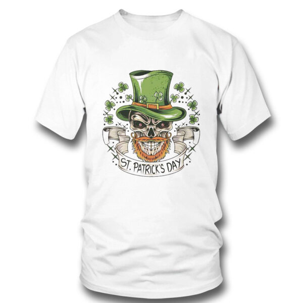 St Patricks Day Irish Skull Shirt, Hoodie