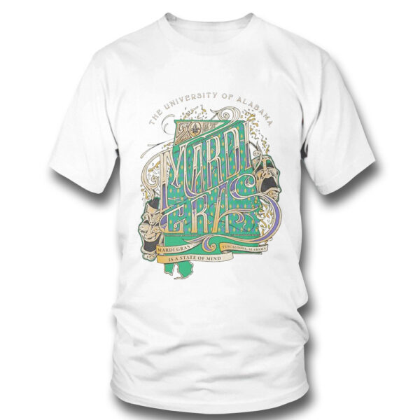 The University Of Alabama Mardi Gras 2023 T-Shirt