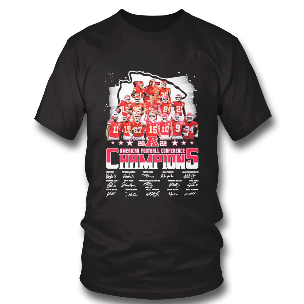 American Football Conference Champions Chief Shirt Ladies Tee