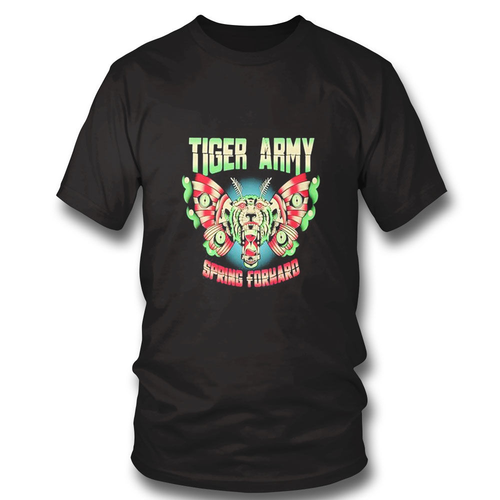 Butterfly Tiger American Psychobilly Band Tiger Army Shirt Longsleeve