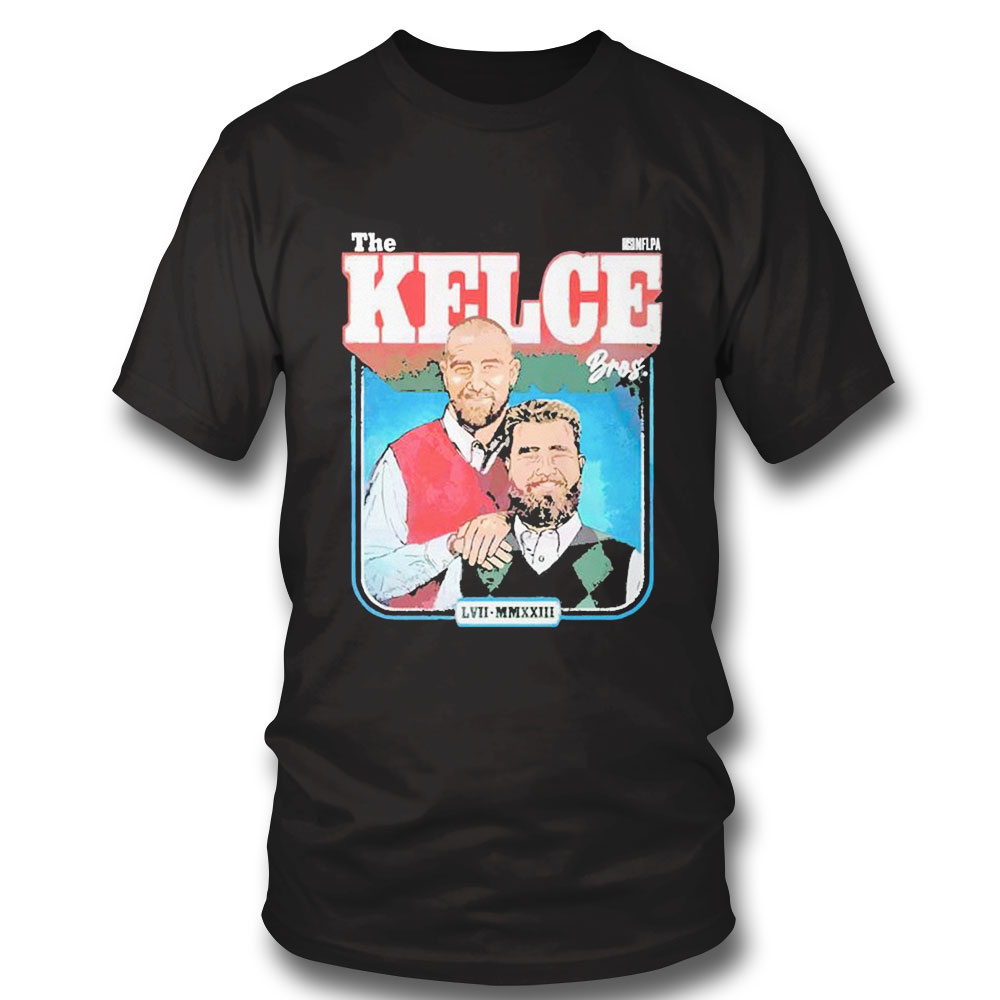 Jason Kelce And Travis Kelce The Kelce Bros Shirt Longsleeve