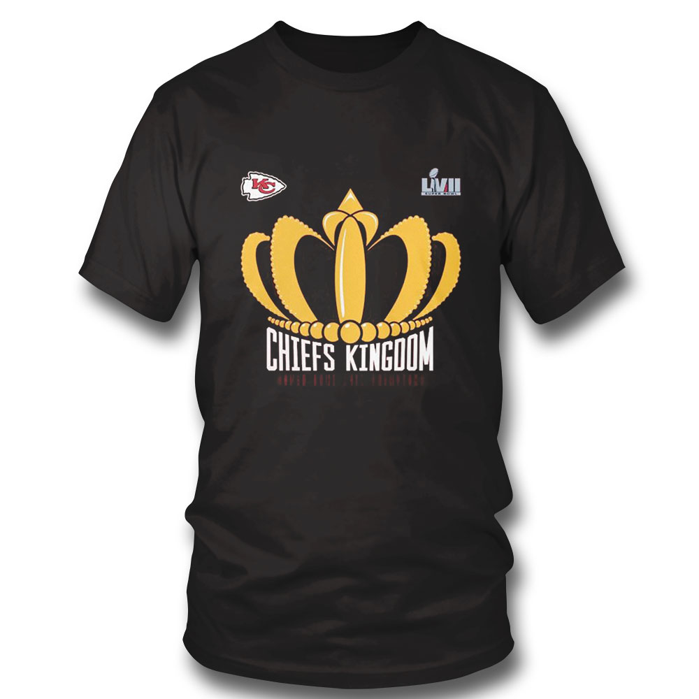 Kansas City Chiefs 2023 Super Bowl Lvii Champions Crown Shirt