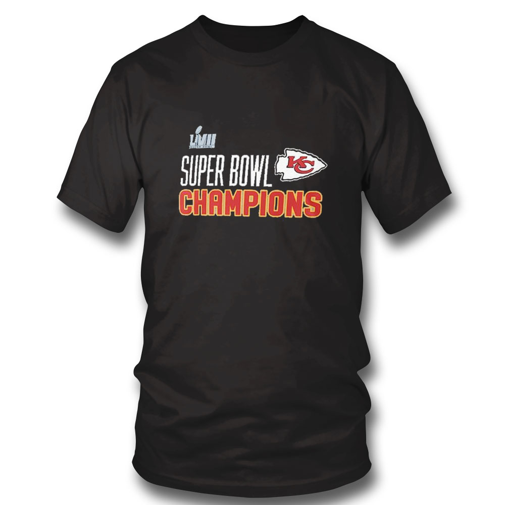 Kansas City Chiefs Nike Super Bowl Lvii Champions Roster Shirt Longsleeve
