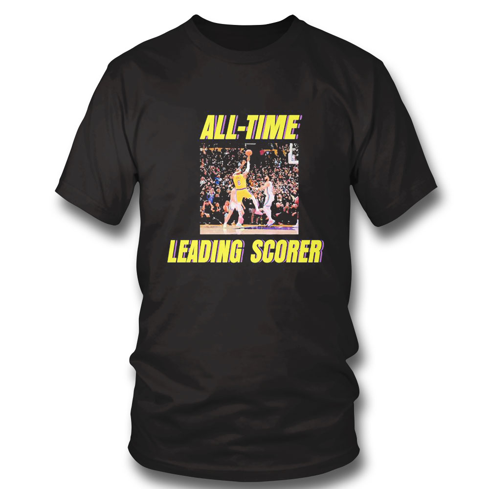 Lebron James All Time Points Leader Shirt Ladies Tee