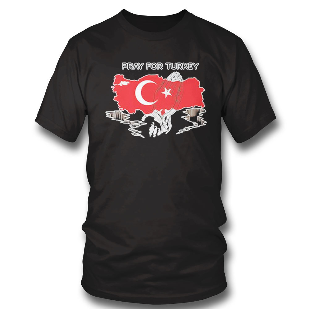 Official Pray For Turkey Shirt Ladies Tee