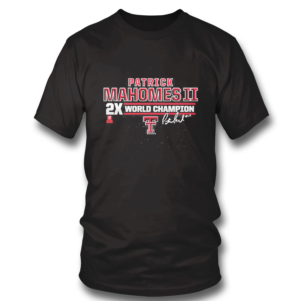 Patrick Mahomes Ii Kansas City 2x Mvp Signature Shirt