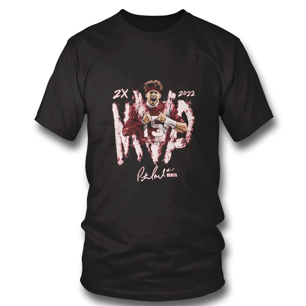 Patrick Mahomes Ii 2x World Champion Signature Shirt