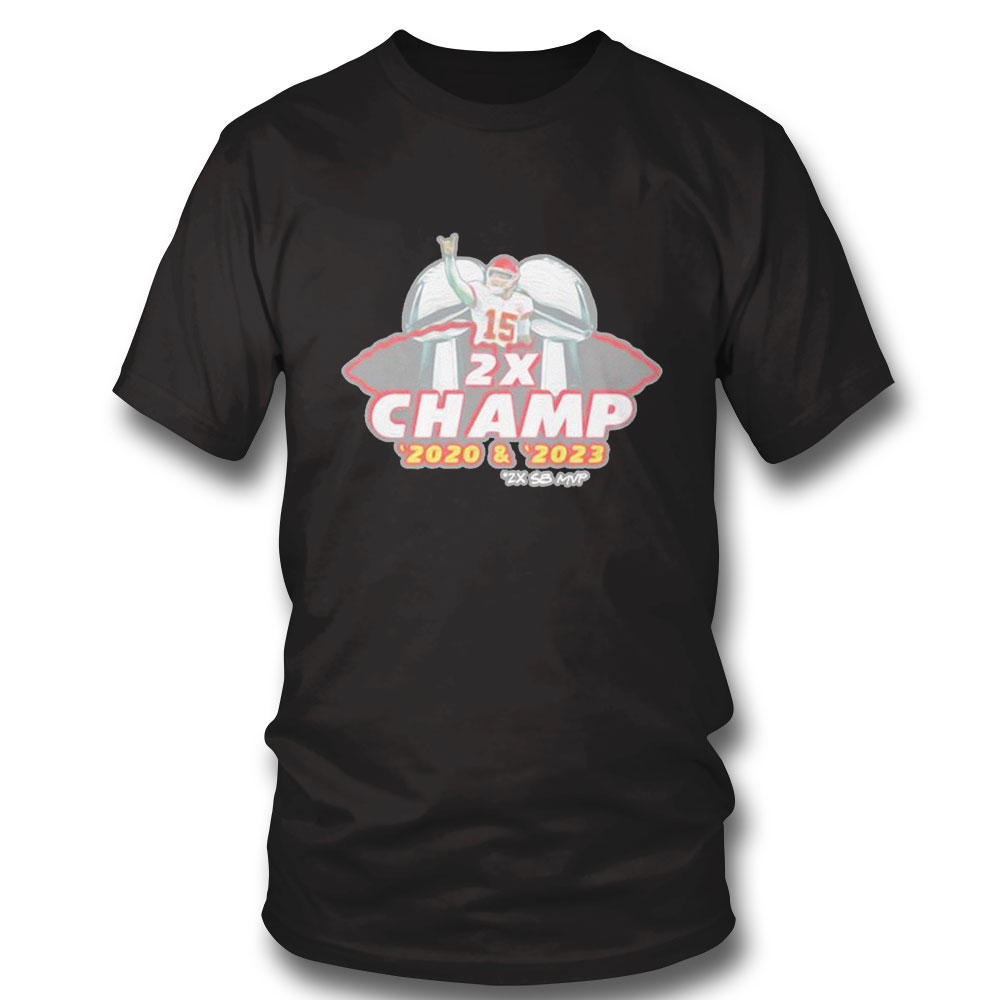 Kansas City Chiefs 2 Time Super Bowl Champions shirt - Kingteeshop