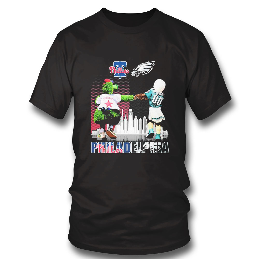 Phillies Phanatic Vs Philadelphia 00 City Shirt Ladies Tee