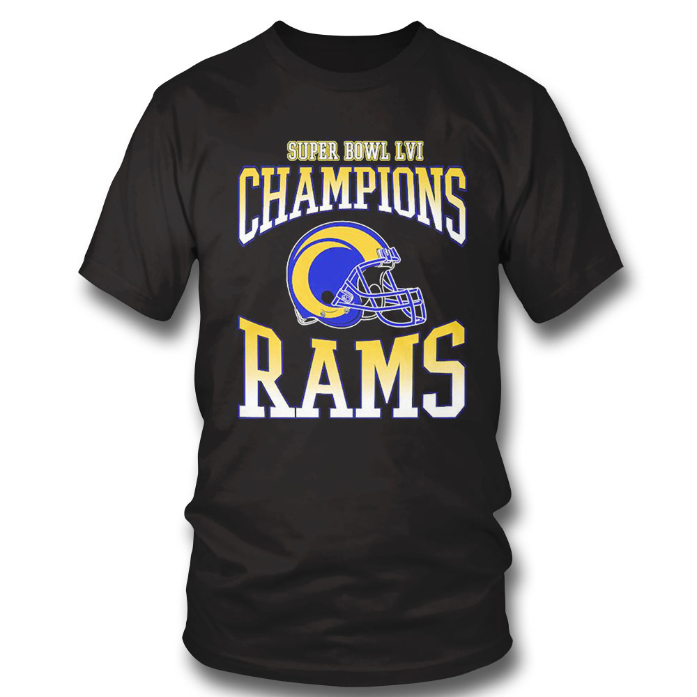 Rams Champs National Footballl Lvi Shirt Ladies Tee