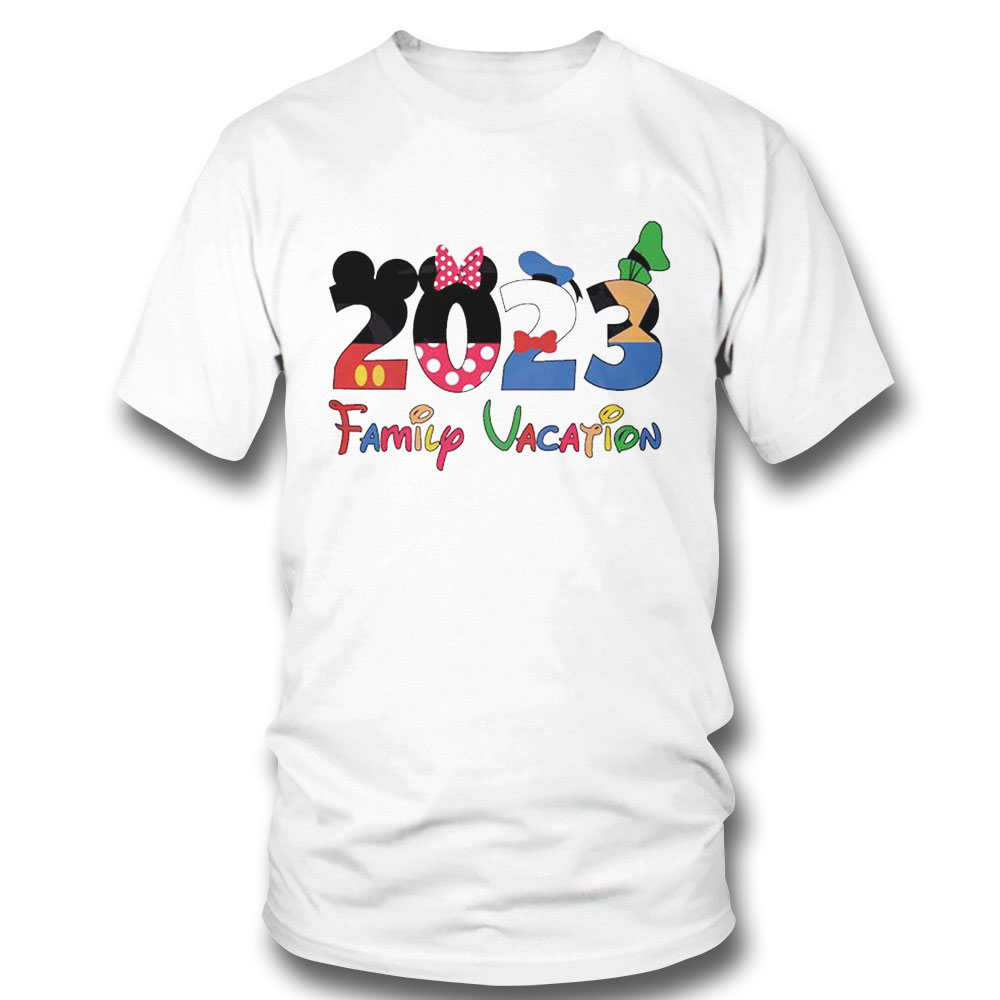 2023 Family Vacation Disney Trip 2023 Mickey Friend Shirt Hoodie