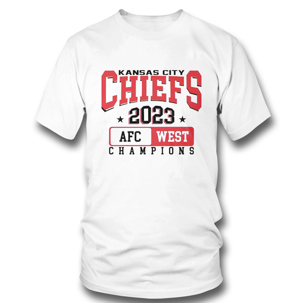 2023 Kansas City Chiefs Afc Champions Shirt Ladies Tee