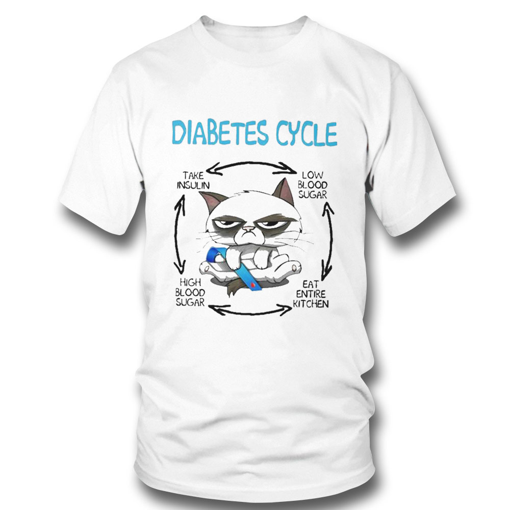 Cat Diabetes Cycle Shirt