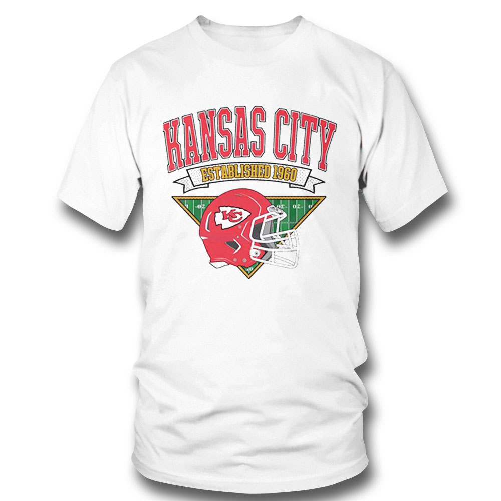 Retro Kansas City Chiefs Gift For Fans T-Shirt - Trends Bedding