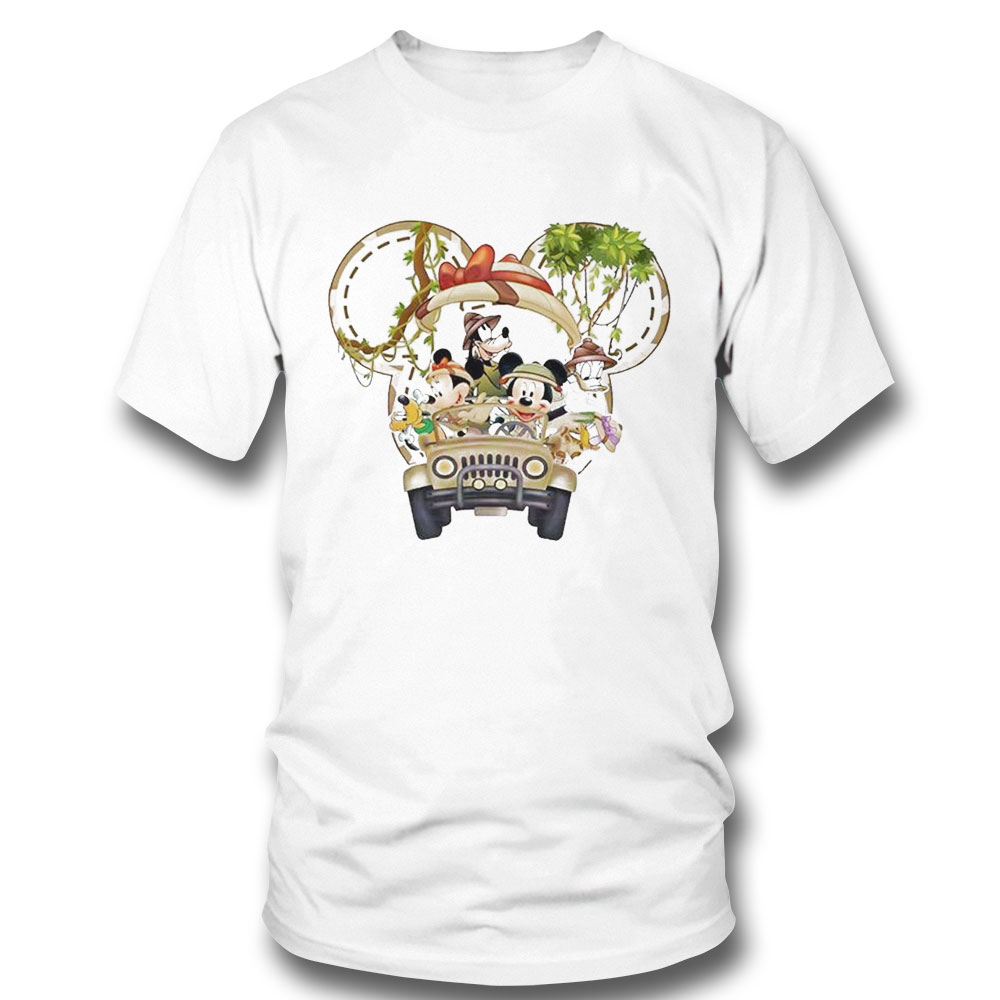 Disney Animal Kingdom Mickey And Minnie Shirt Hoodie