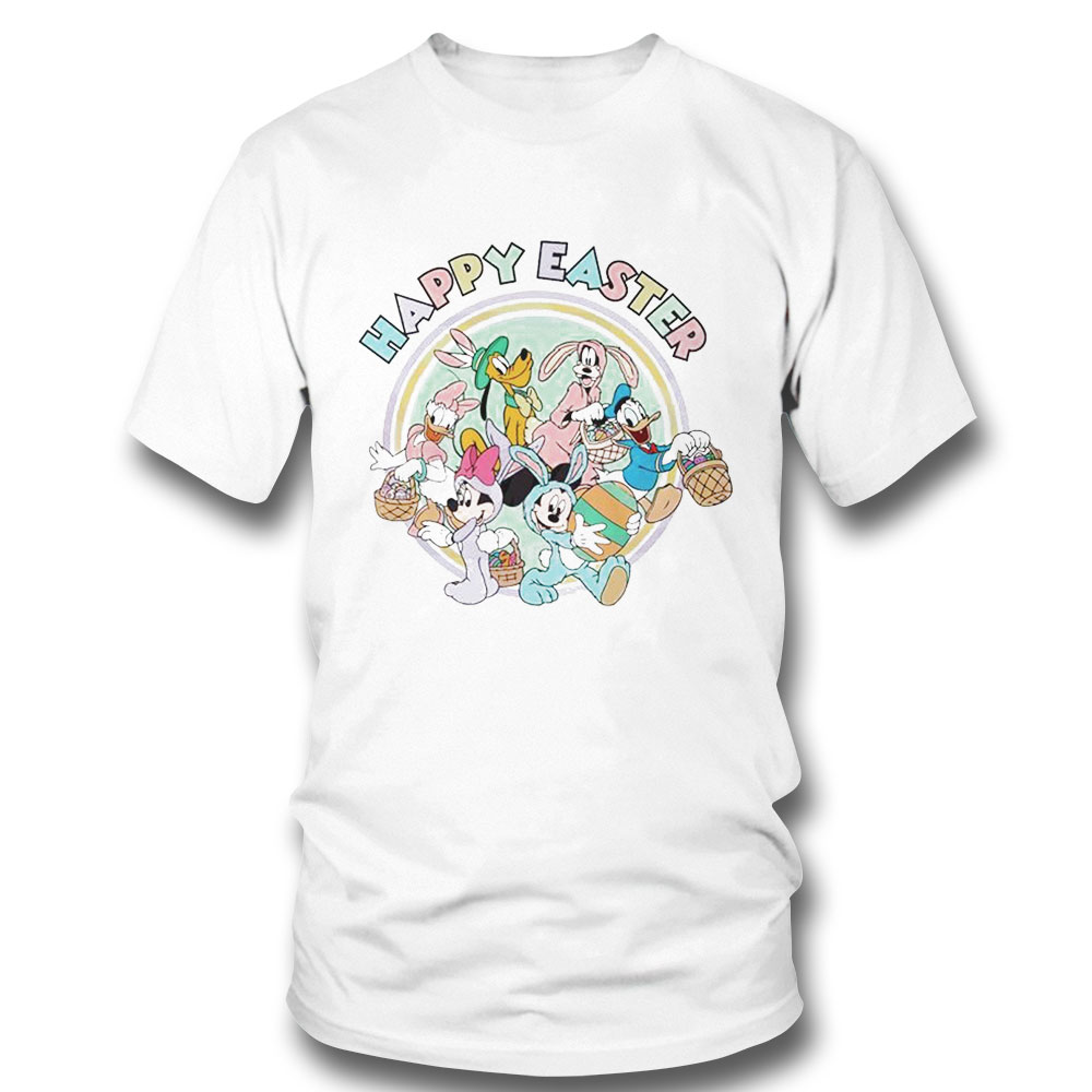 Disney Happy Easter Day Mickey And Friend Easter Bunny Cosplay Shirt Hoodie