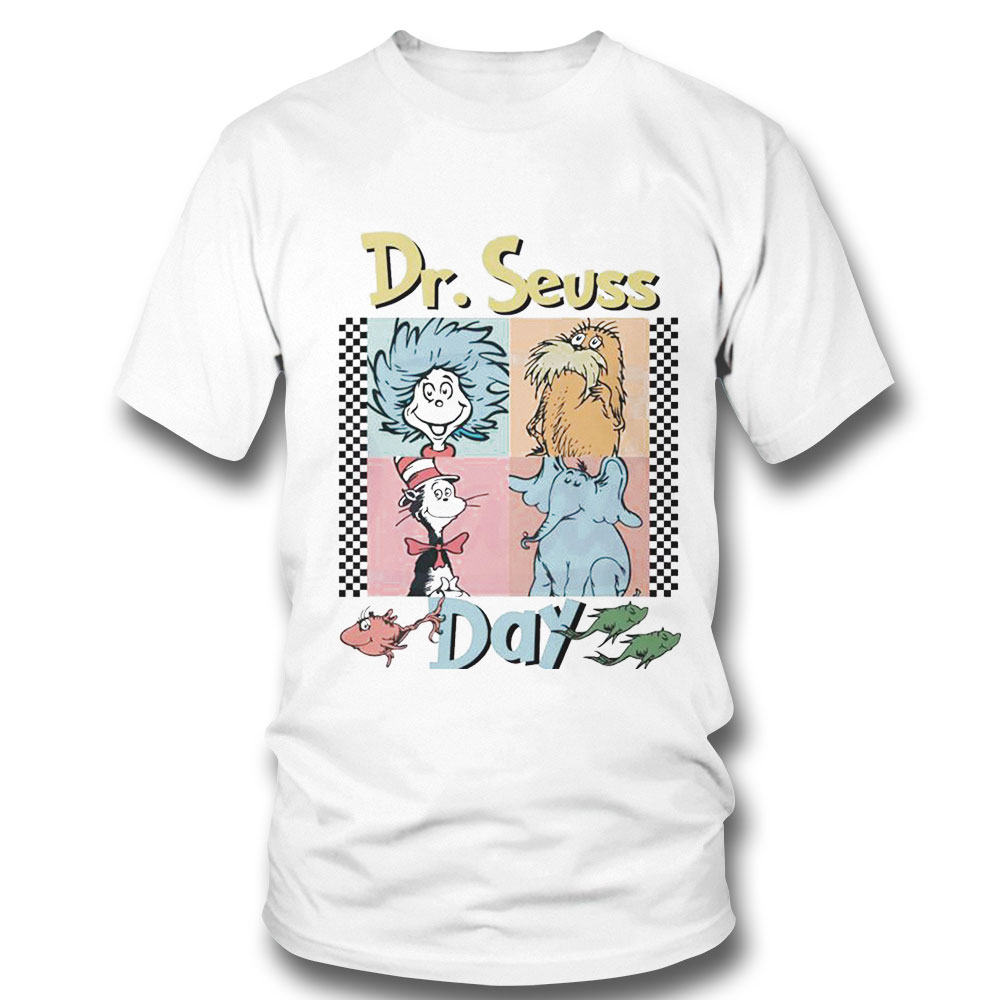 Dr Seuss Comic Happy Dr Seuss Day Shirt Ladies Tee