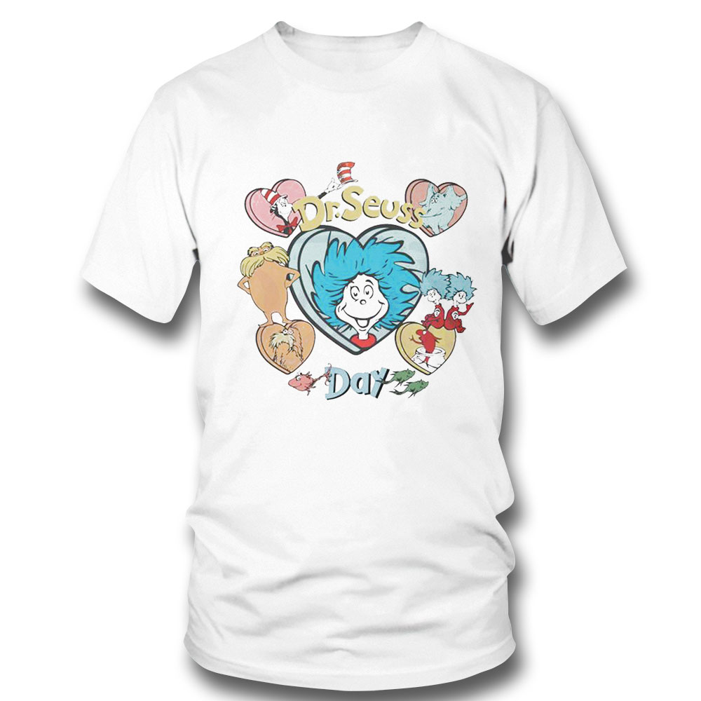 Dr Seuss Day Rainbow Happy Dr Seuss Day Shirt Ladies Tee