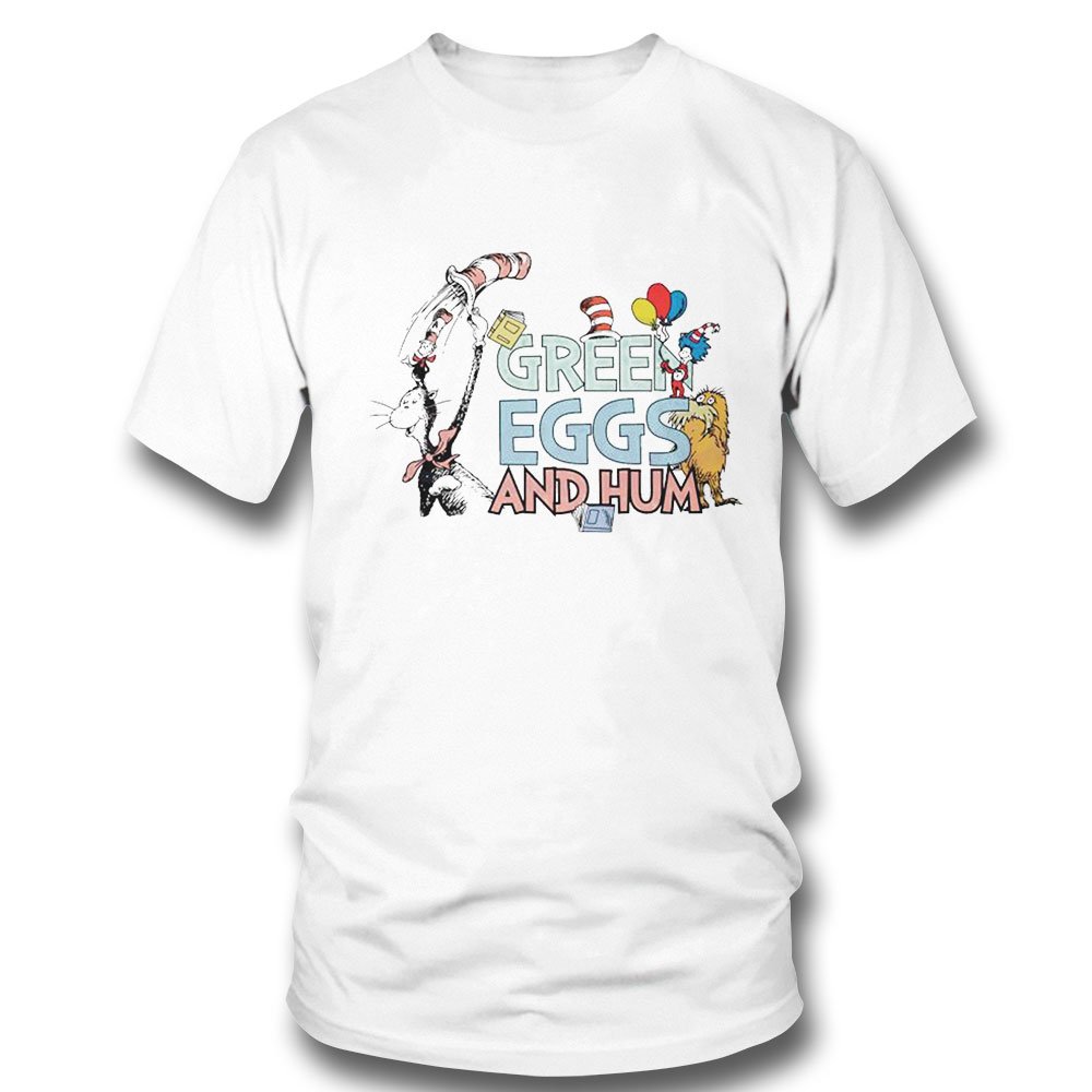 Dr Seuss Water Color Coffee Cups Shirt Ladies Tee