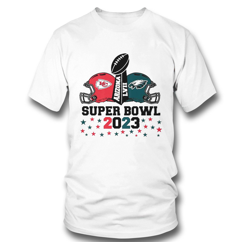 Eagles Vs Chiefs Super Bowl Lvii 2023 Shirt Longsleeve