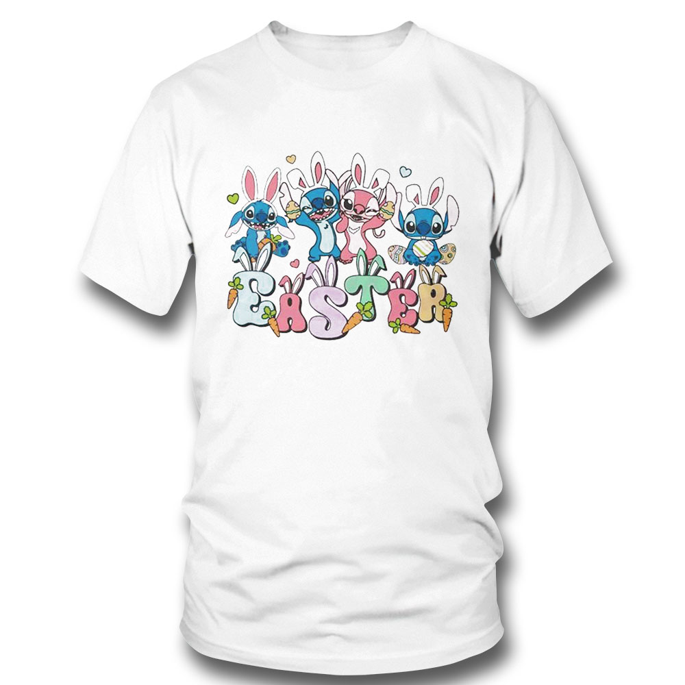 Easter Bunny Cute Stitch Disney Easter Shirt Hoodie