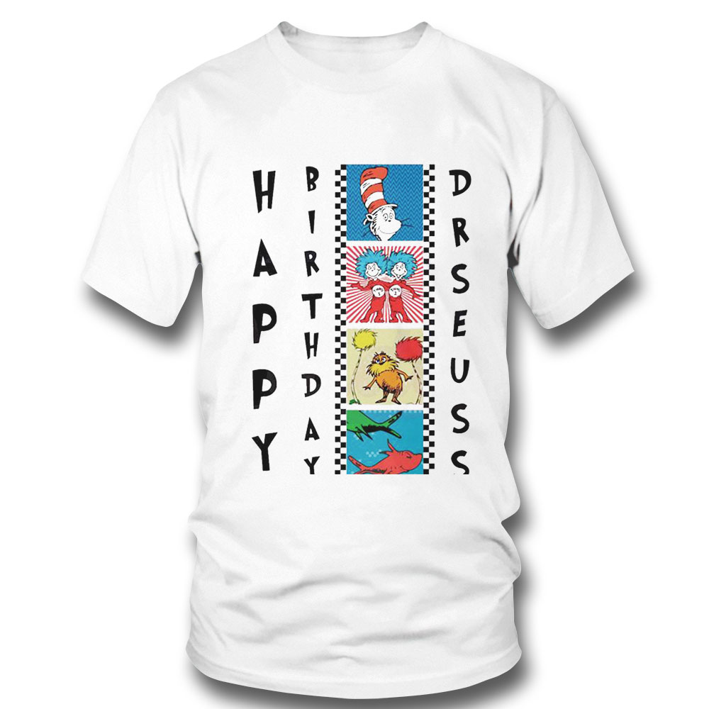 Happy Birthday Read Across America Day Shirt Ladies Tee