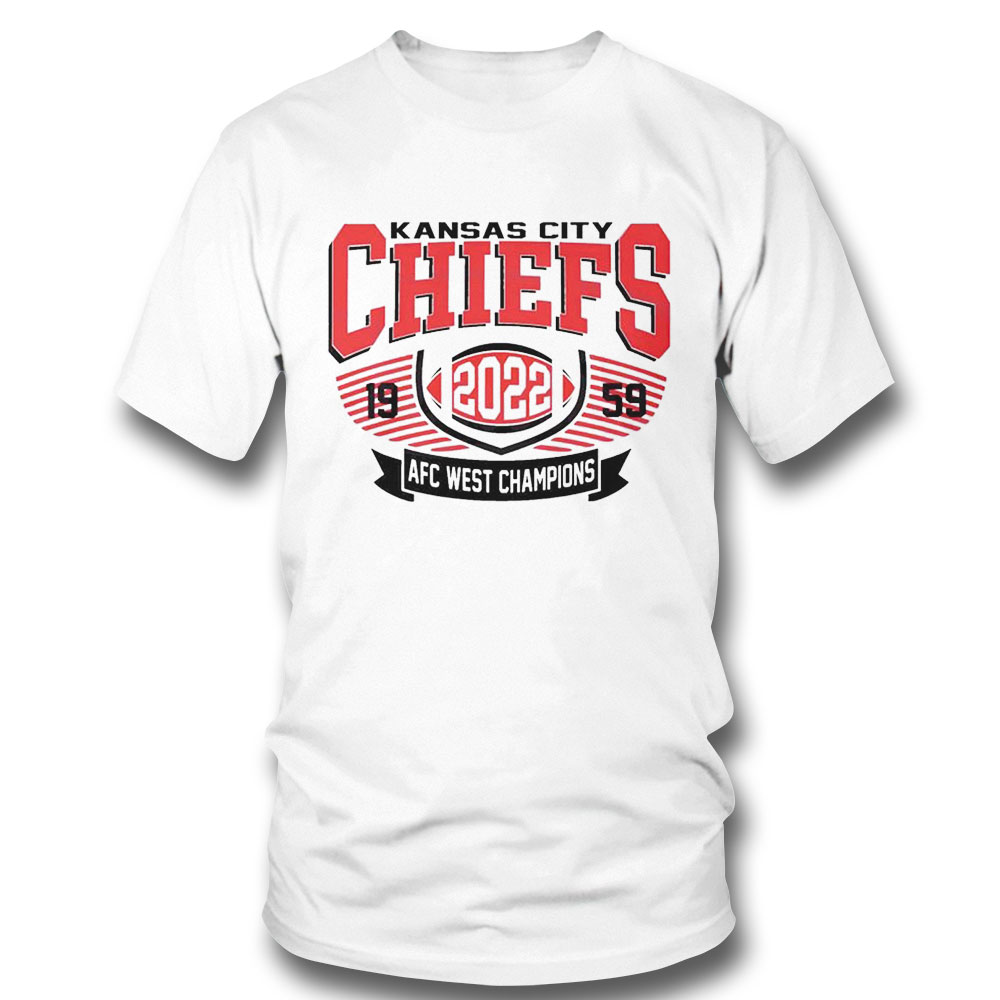Kansas City Chiefs 2022 Afc West Champions Run It Back Shirt Ladies Tee