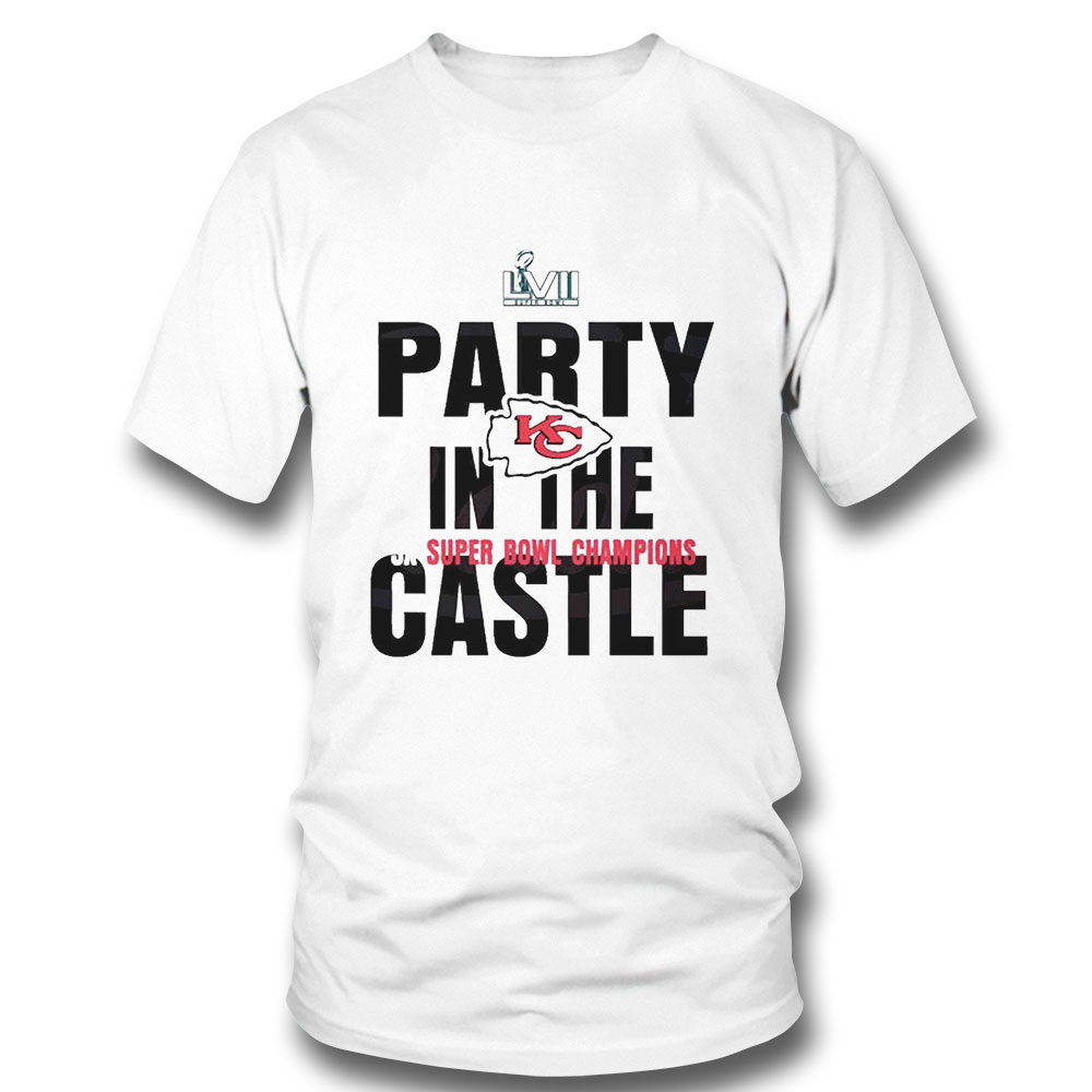 Kansas City Chiefs Super Bowl Lvii Champions Party In The Castle Shirt