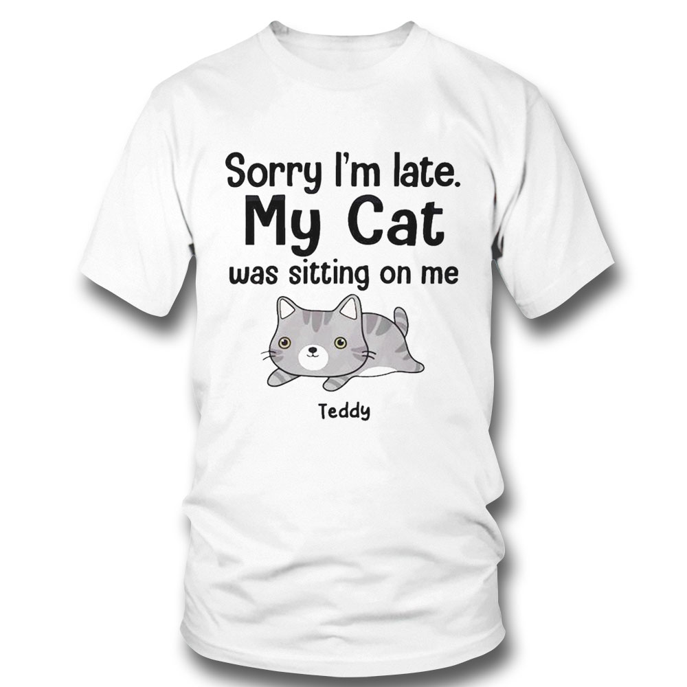 Late Cats Funny Cat Lover Shirt Ladies Tee
