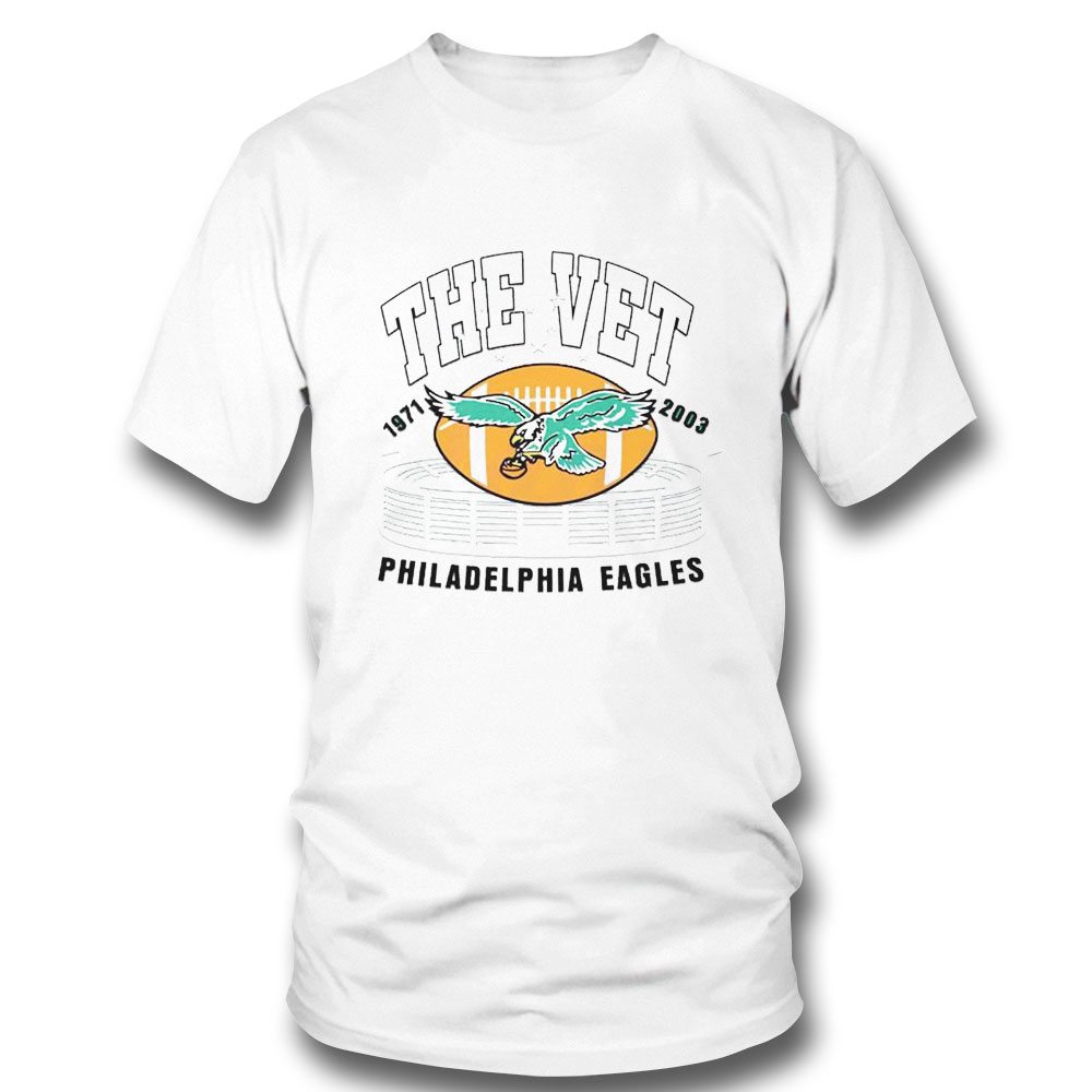 Philadelphia Eagles Stadium The Vet Philadelphia Eagles Shirt Ladies Tee