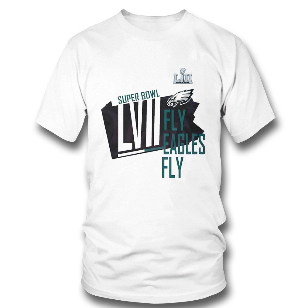 Philadelphia Eagles Super Bowl Lvii Shirt Ladies Tee