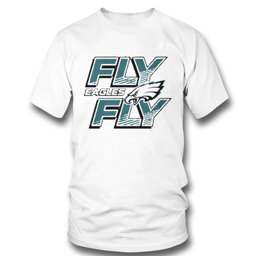 Philadelphia Eagles White 47 2023 Playoffs Fly Regional Franklin Shirt Longsleeve