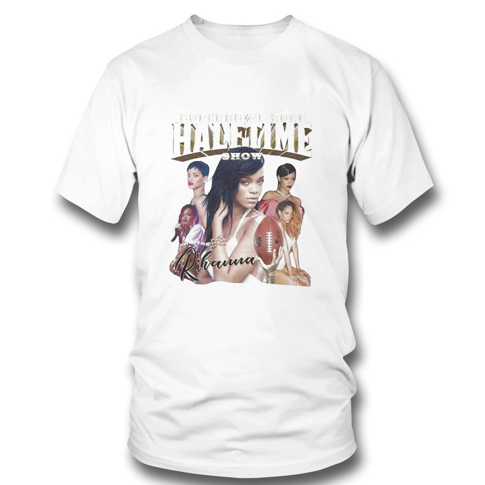 Rihanna Superbowl 2023 Halftime Show Shirt Ladies Tee