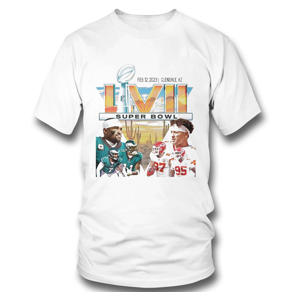 Super Bowl 57 Bound 2023 Championship Philadelphia Football Eagles Sublimation Shirt Longsleeve