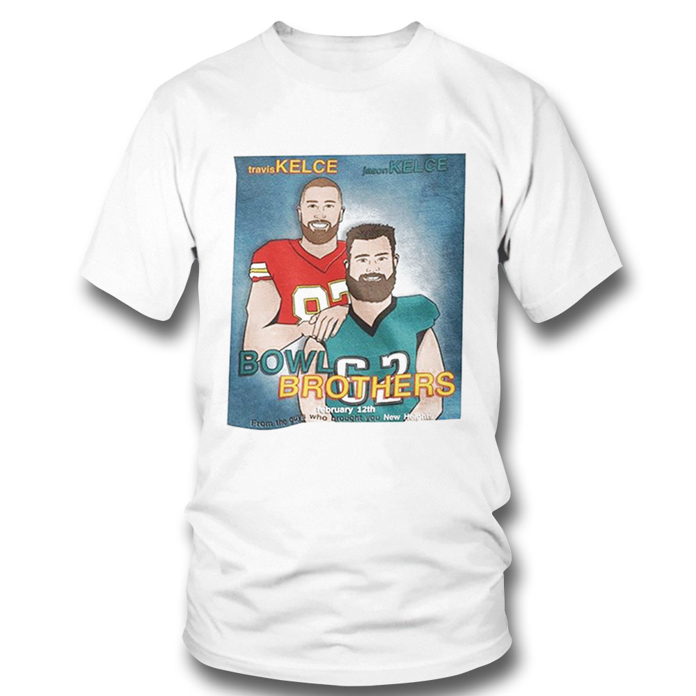 Travis Kelce Vs Jason Kelce Sibling Rivalry First Time In Super Bowl History Shirt Longsleeve